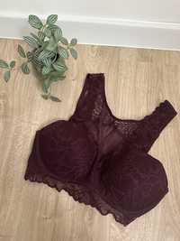 Top koronkowy z wbudowanym biustonoszem push-up Victoria’s Secret