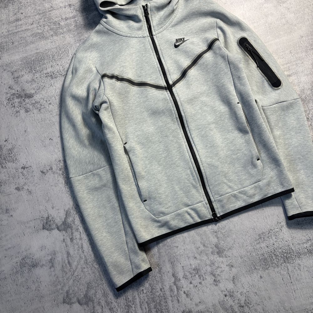 Оригінальна чоловіча кофта зіп худі Nike Tech Fleece розмір S