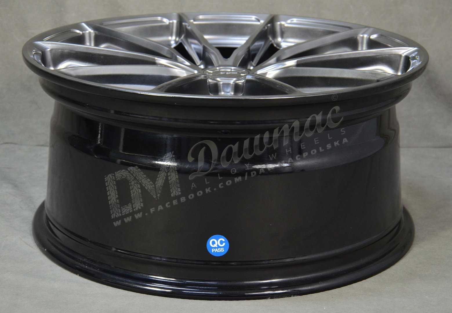 Felgi Japan Racing JR37 19" 8,5J ET40 + 8,5J ET42 5x108 Hyper Black