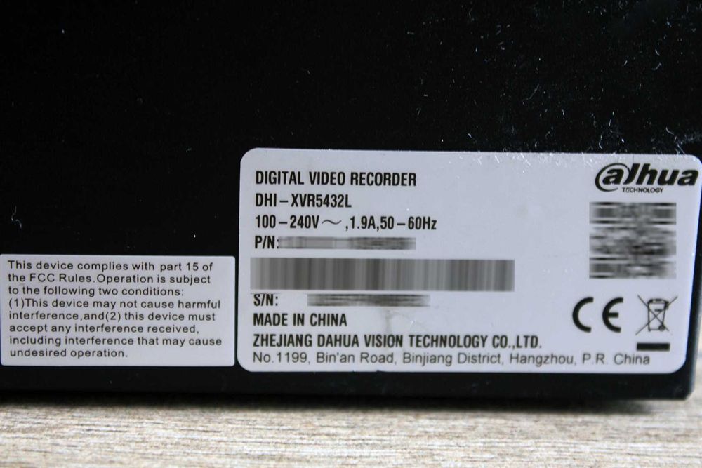 Видеорегистратор 32х канальный Dahua DHI-XVR5432L •32 аналог или 32ip•
