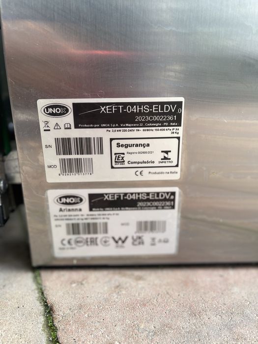 професійна конвекційна піч UNOX Bakerlux Shop.Pro Arianna