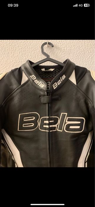 Casaco mota BELA pele