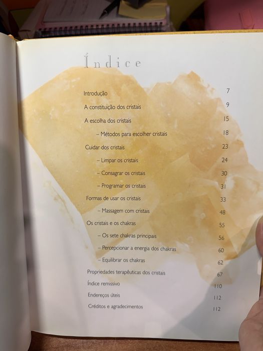 Livro - O Poder dos Cristais