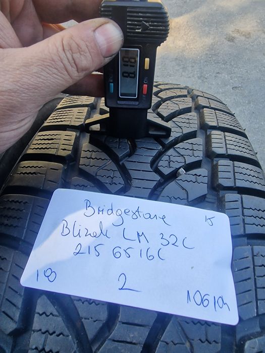 215/65/16C 215/65R16C BRIDGESTONE ZIMA