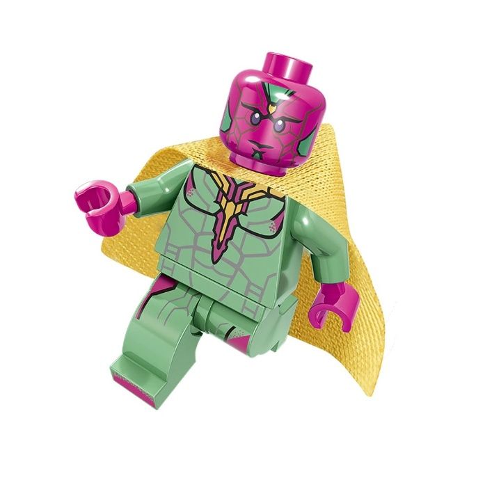 Avengers Vingadores Marvel DC Comics 16 figuras novas em lego