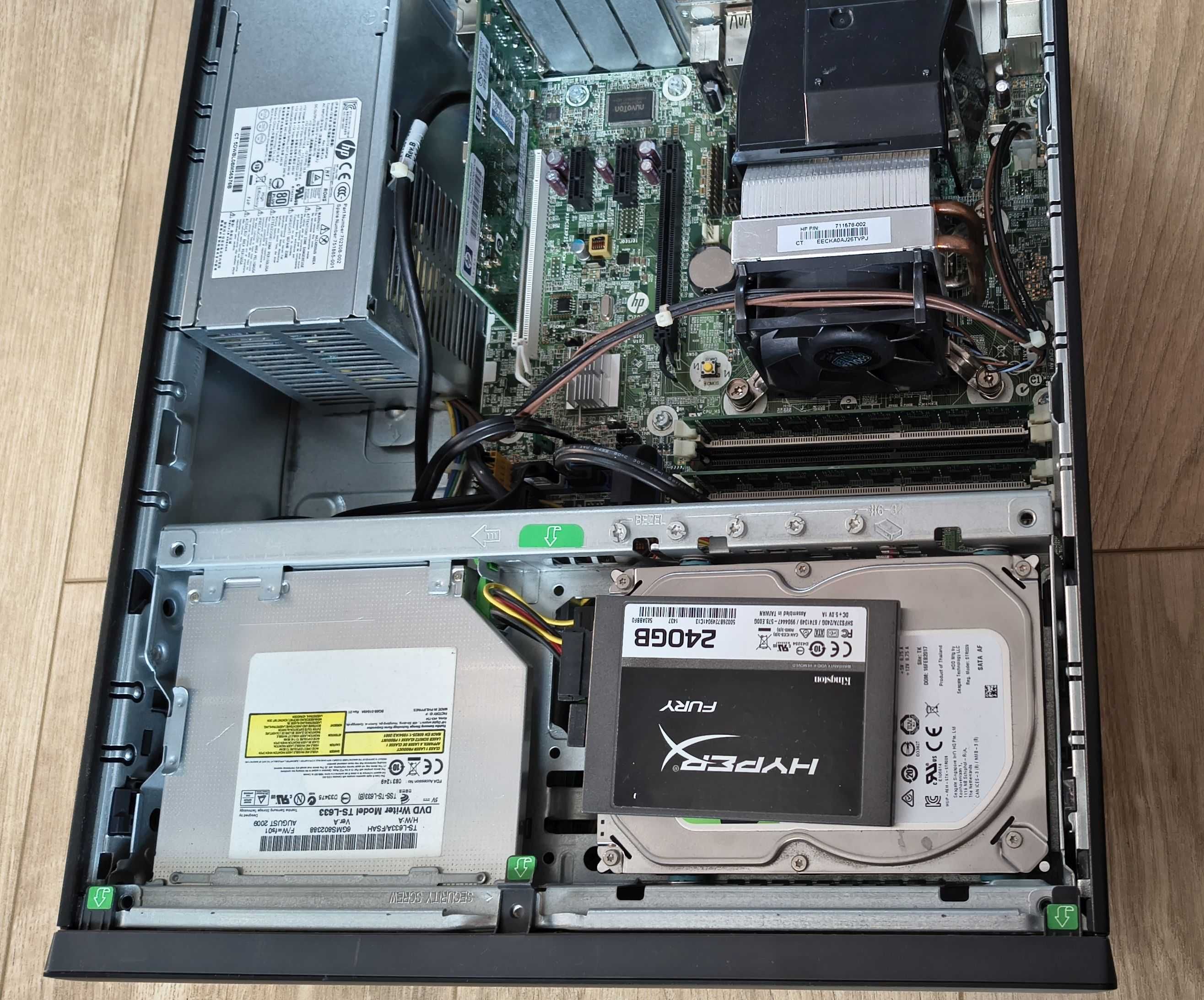 Komputer HP Elitedesk 800 G1 SFF 16GB RAM 240 GB SSD 1TB HDD i7 4790