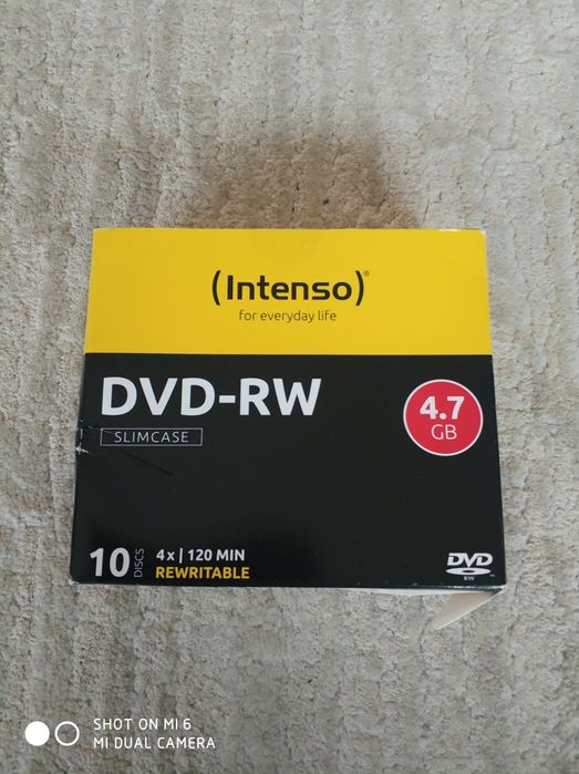 Płyty DVD-RW 10szt
