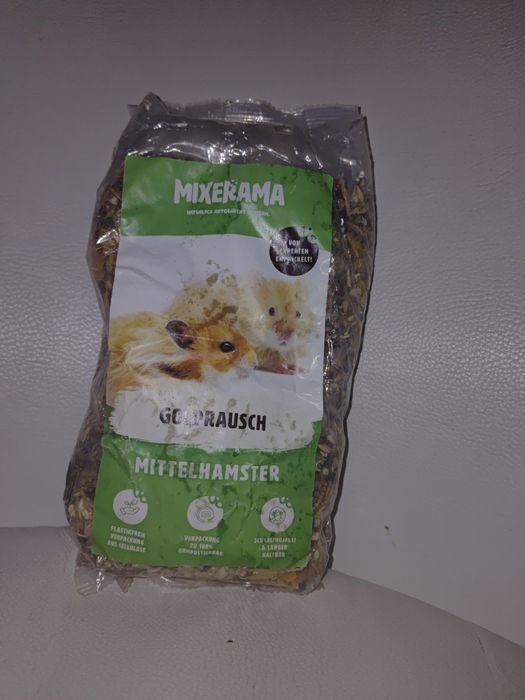 karma goldrausch dla syryjskiego chomika mixerama