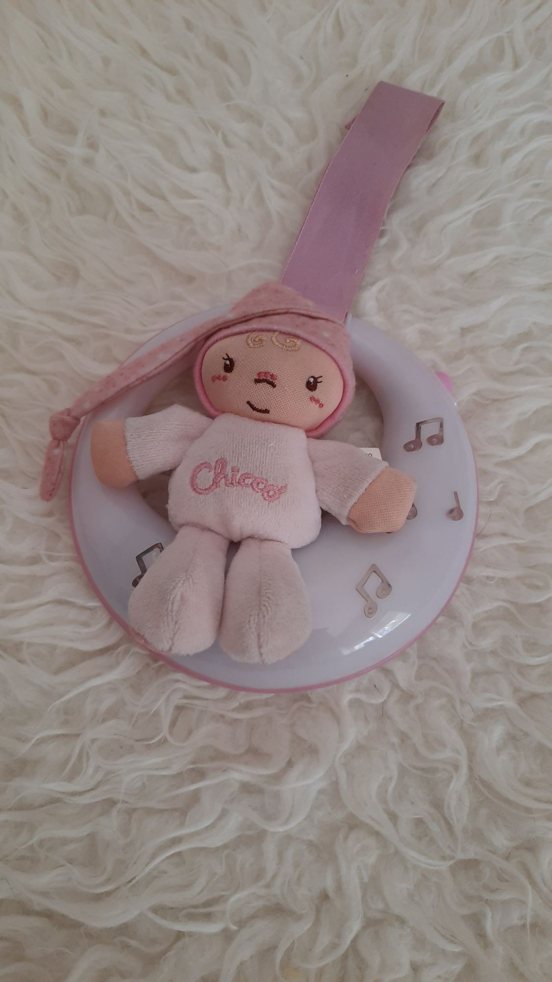 Luz de presença para bebé com musica Chicco