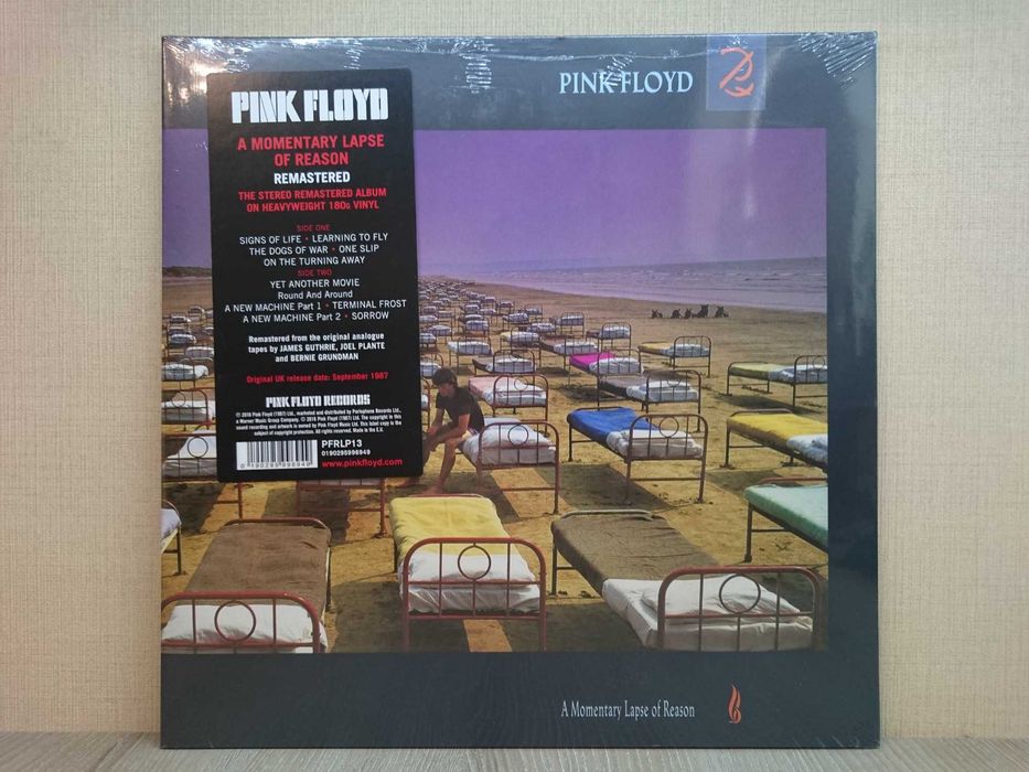 Виниловая пластинка Pink Floyd ‎– A Momentary Lapse Of Reason НОВАЯ!