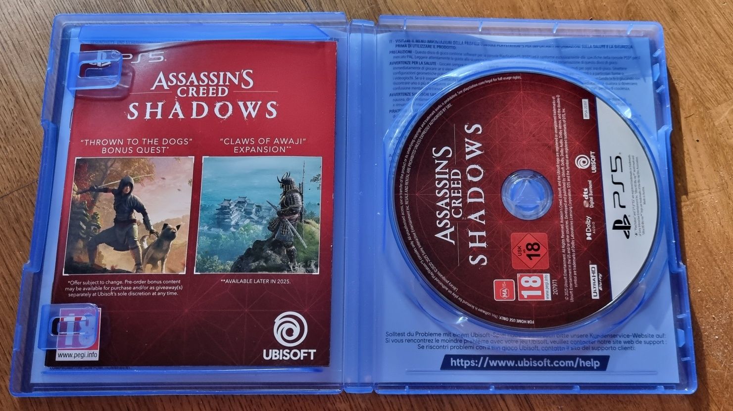 Assassins Creed Shadows PS5