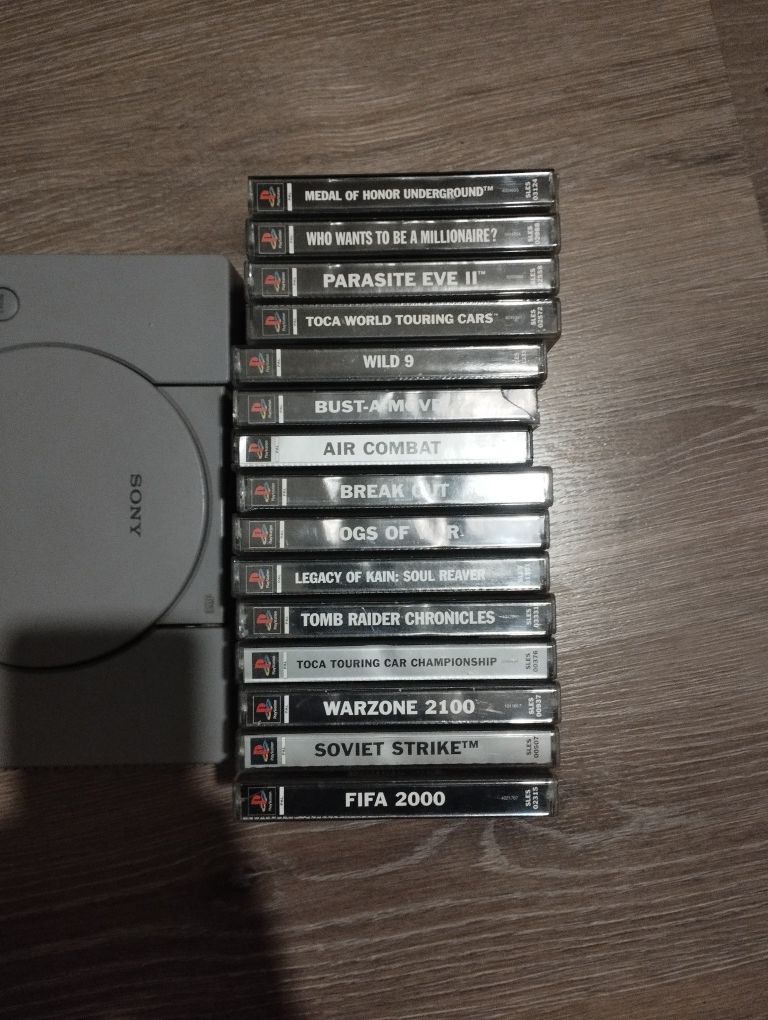 PS1/ 2 comandos/ 12 jogos