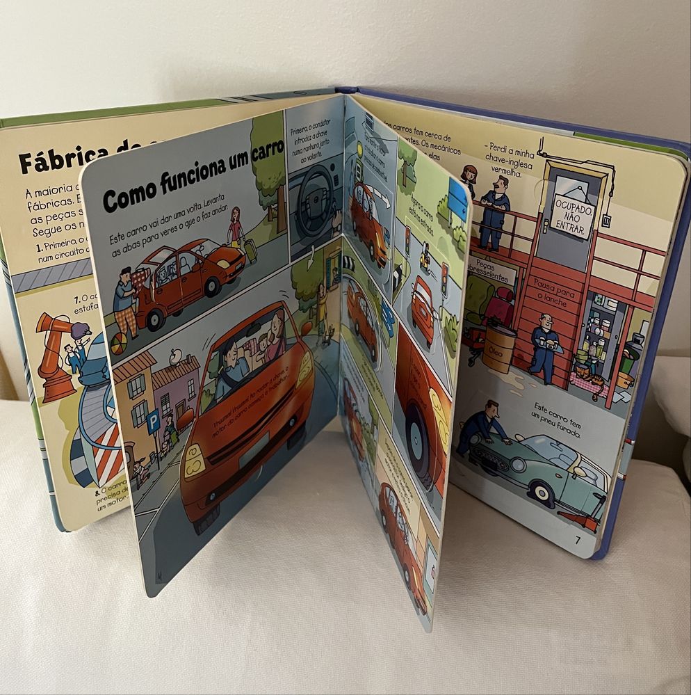 Livro Descobre os Carros