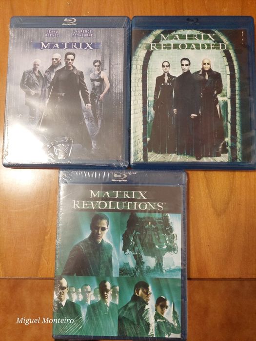 Blu Ray triologia Matrix