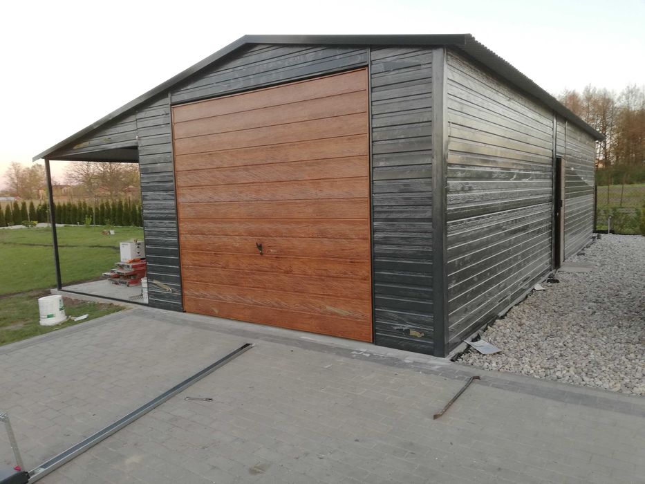 Garaż Domek 4x5 z Oknem w Cenie Grafit PROMOCJA