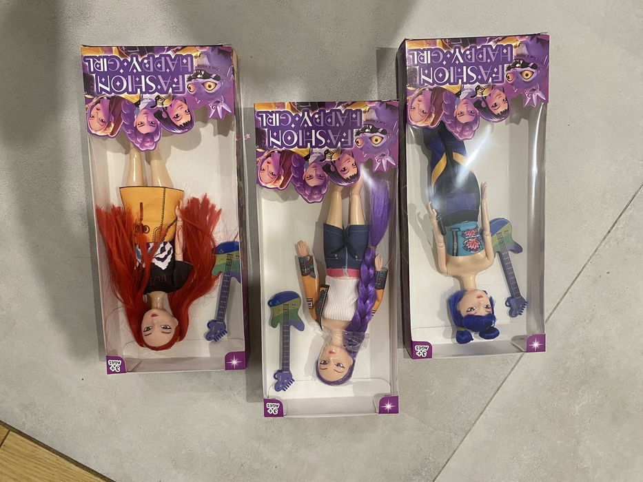 Lalki Huntrix komplet 3 sztuki RUMI MIRA ZOEY