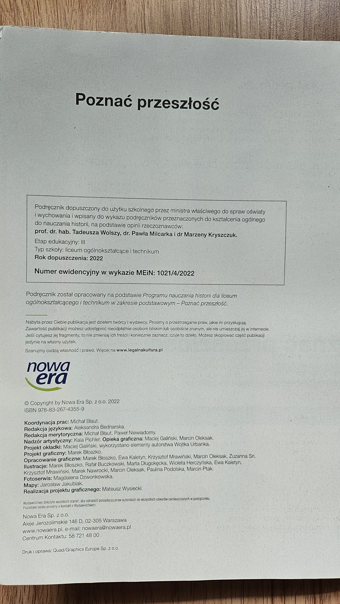 Poznać przeszłość 4 Podręcznik do historii  zakres podstawowy