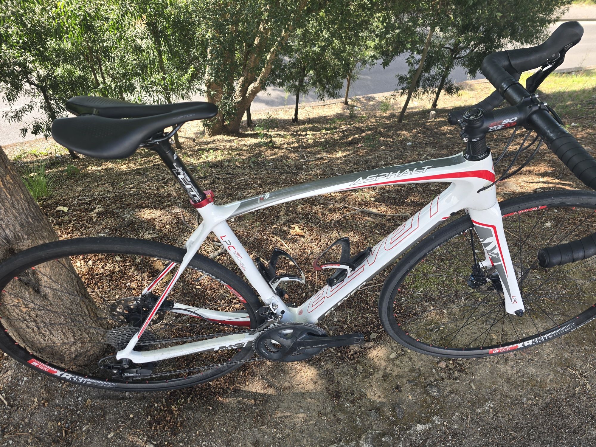 Bicicleta de estrada de disco carbono s