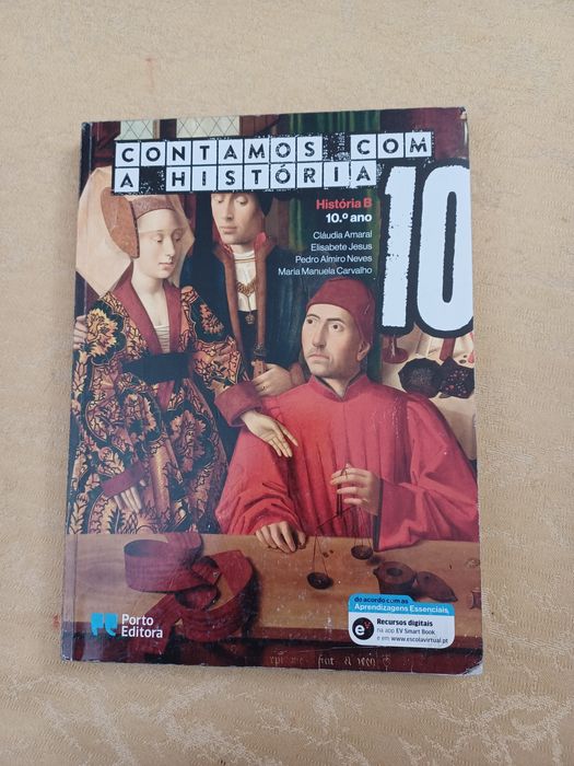 Manual - Contamos com a História - História B - 10.º ano (COMO NOVO)