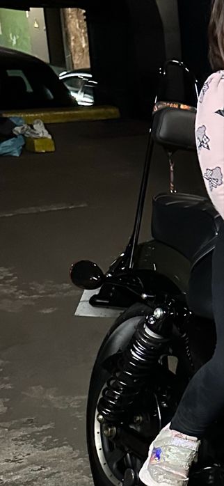 Vendo encosto traseiro sissy bar novo harley