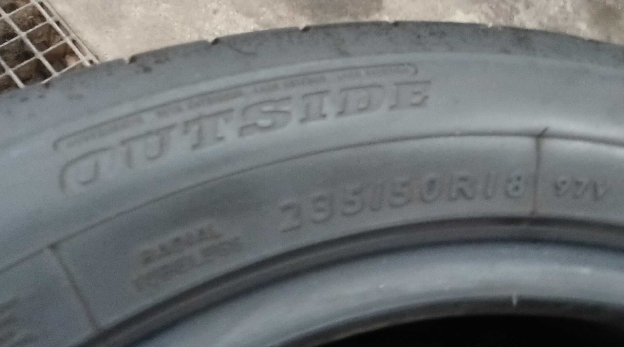 Opony letnie Dunlop Sport Maxx GT 235/50/18 - 2 szt.   Run Flat R18 R