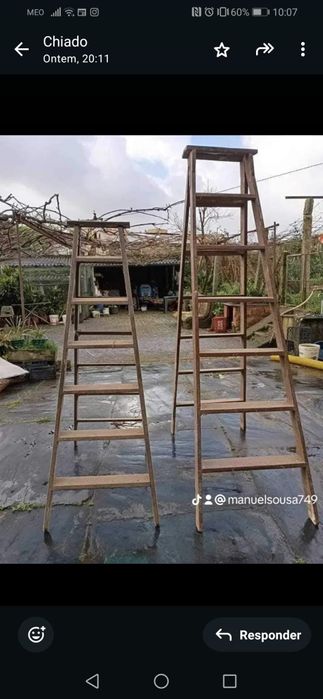 Vendo estas escadas muito bom estado