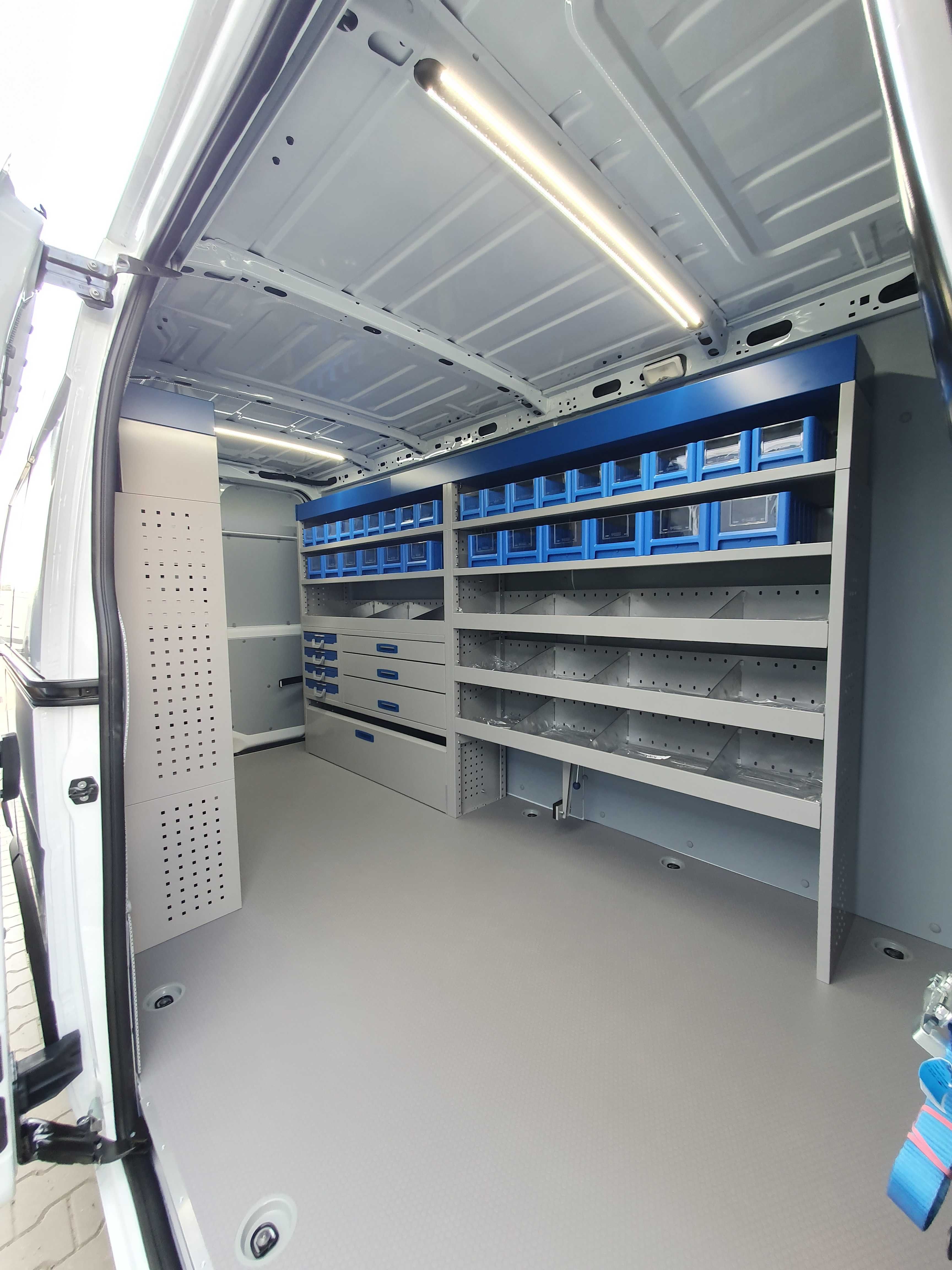 Zabudowa warsztatowa, serwisowa Master, Ducato, Sprinter, Crafter, TGE