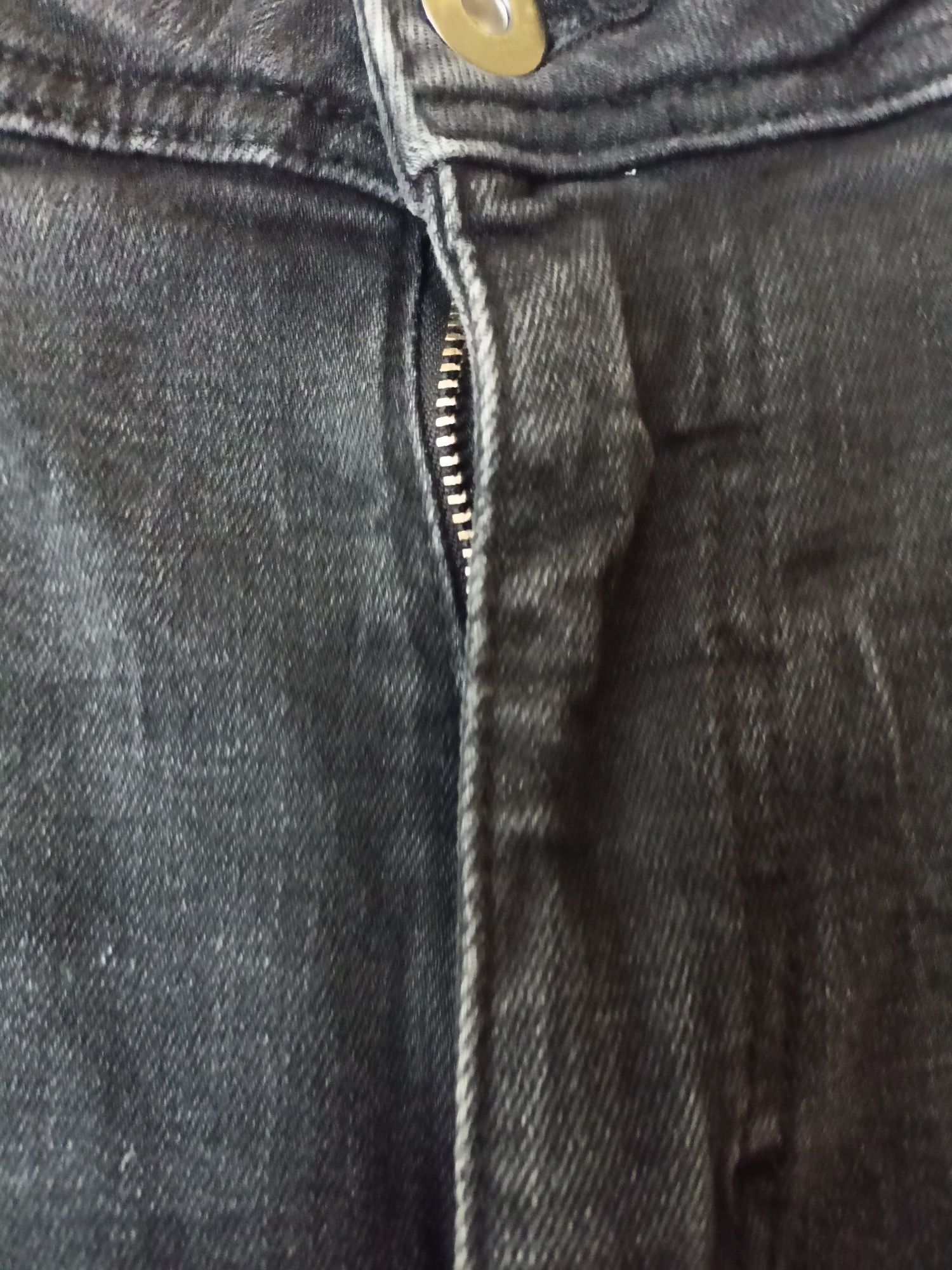 Zara męskie jeansy czarne 42