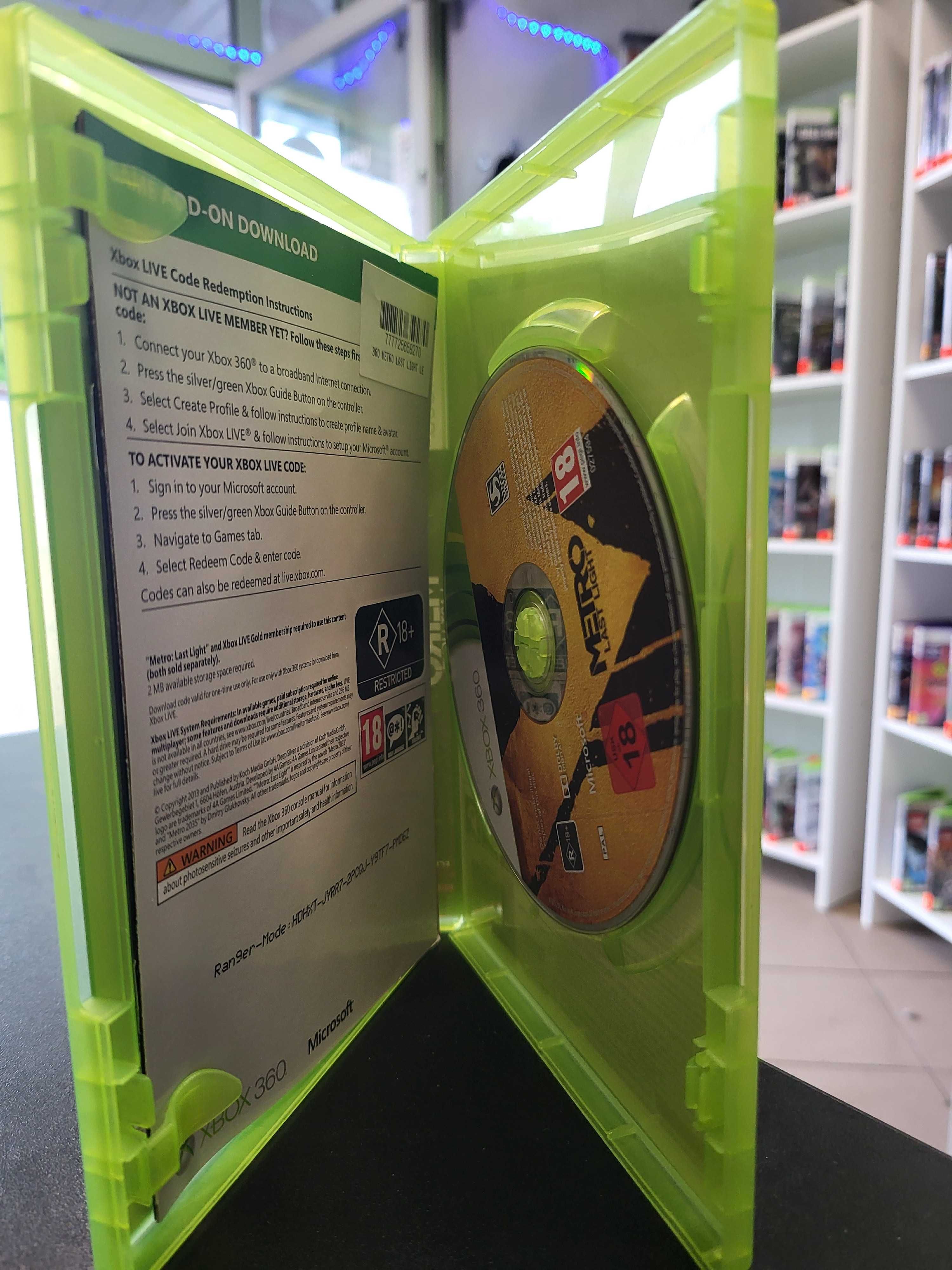 Metro: Last Light X360 SklepzGramiWWA
