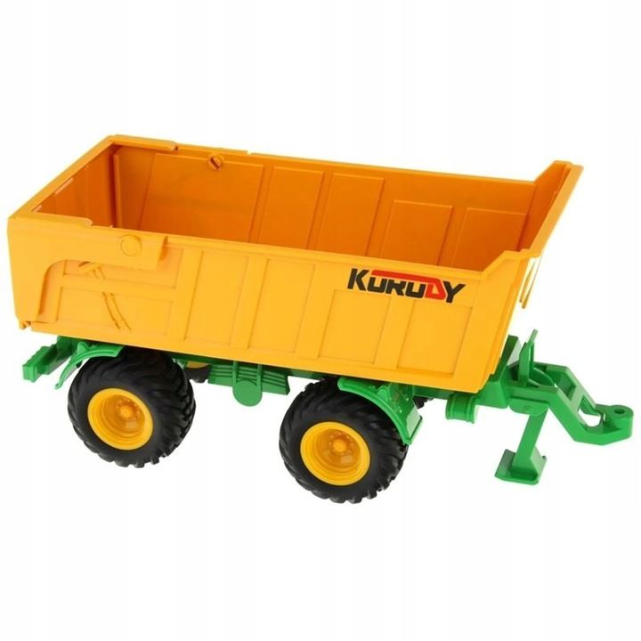Duży Traktor Zdalnie Sterowany Ciągnik Z Przyczepą Rc Pilot