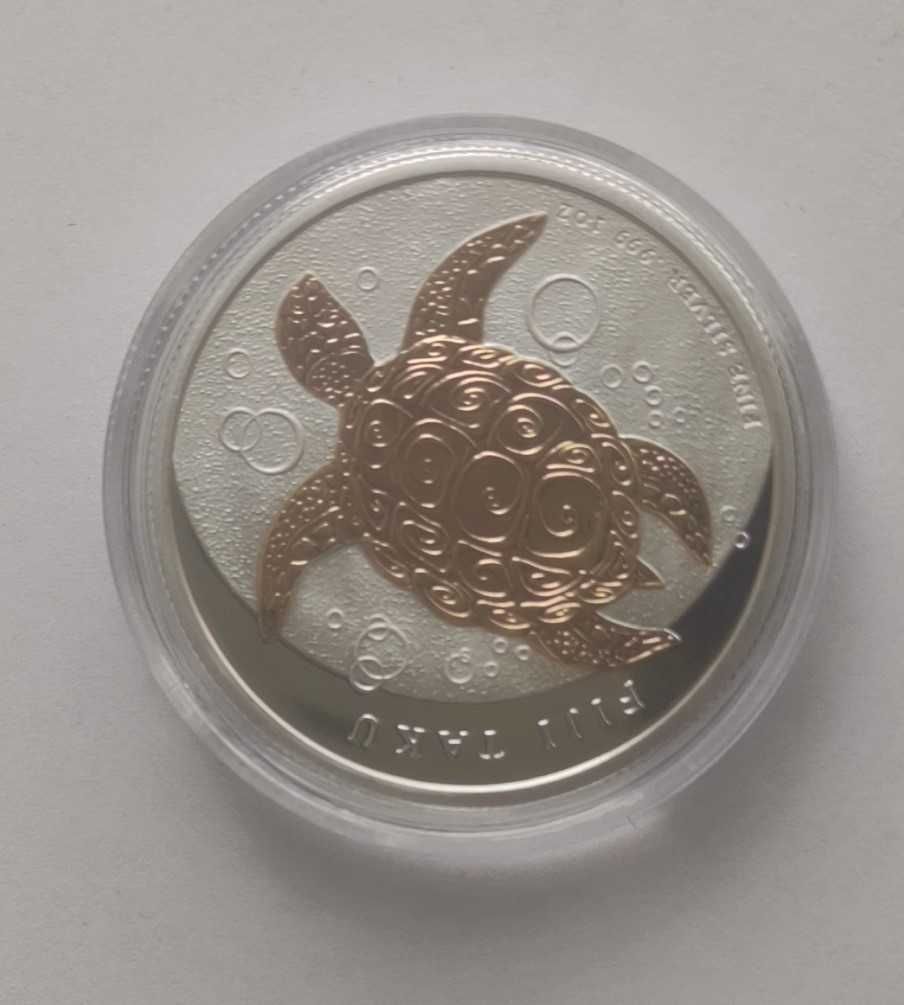 Moneta srebrna Fiji Taku