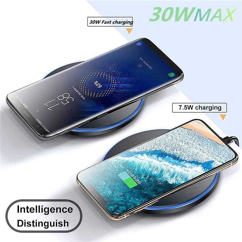 Беспроводное зарядное устройство 30W для смартфонов