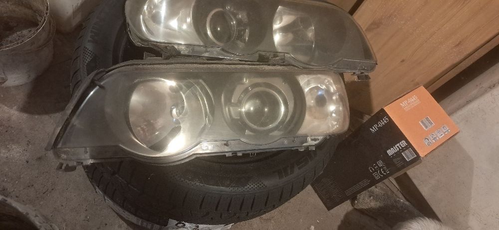 Lampy przód bmw e53 przedlift xenon