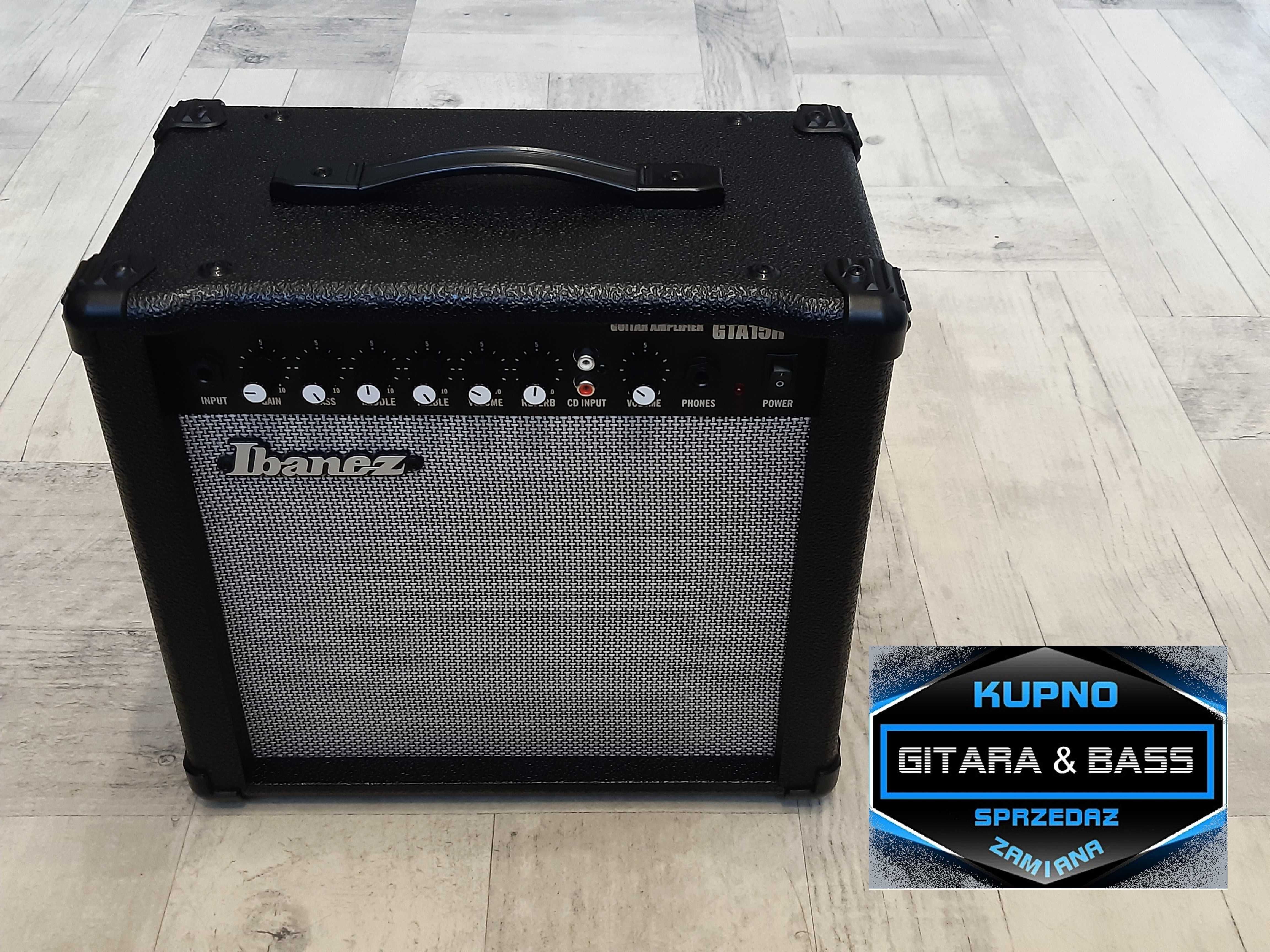 Wzmacniacz Gitarowy  Ibanez GTA15R - combo - Reverb - lub dodam Gratis