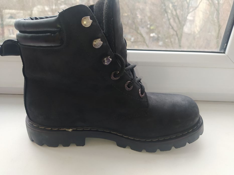 Ботинки Fila нубук натуральна шкіра