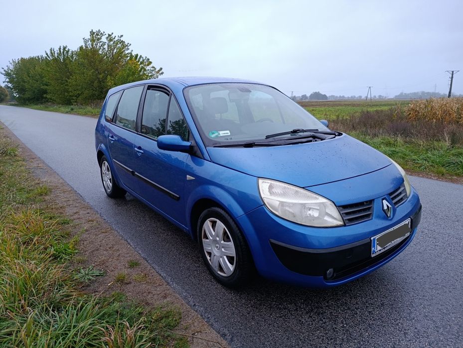 Renault scenic grand 1.6benzyna 7 osób klima hak