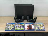 Zestaw Konsola PS4 Fat |2 Pady + Gry|