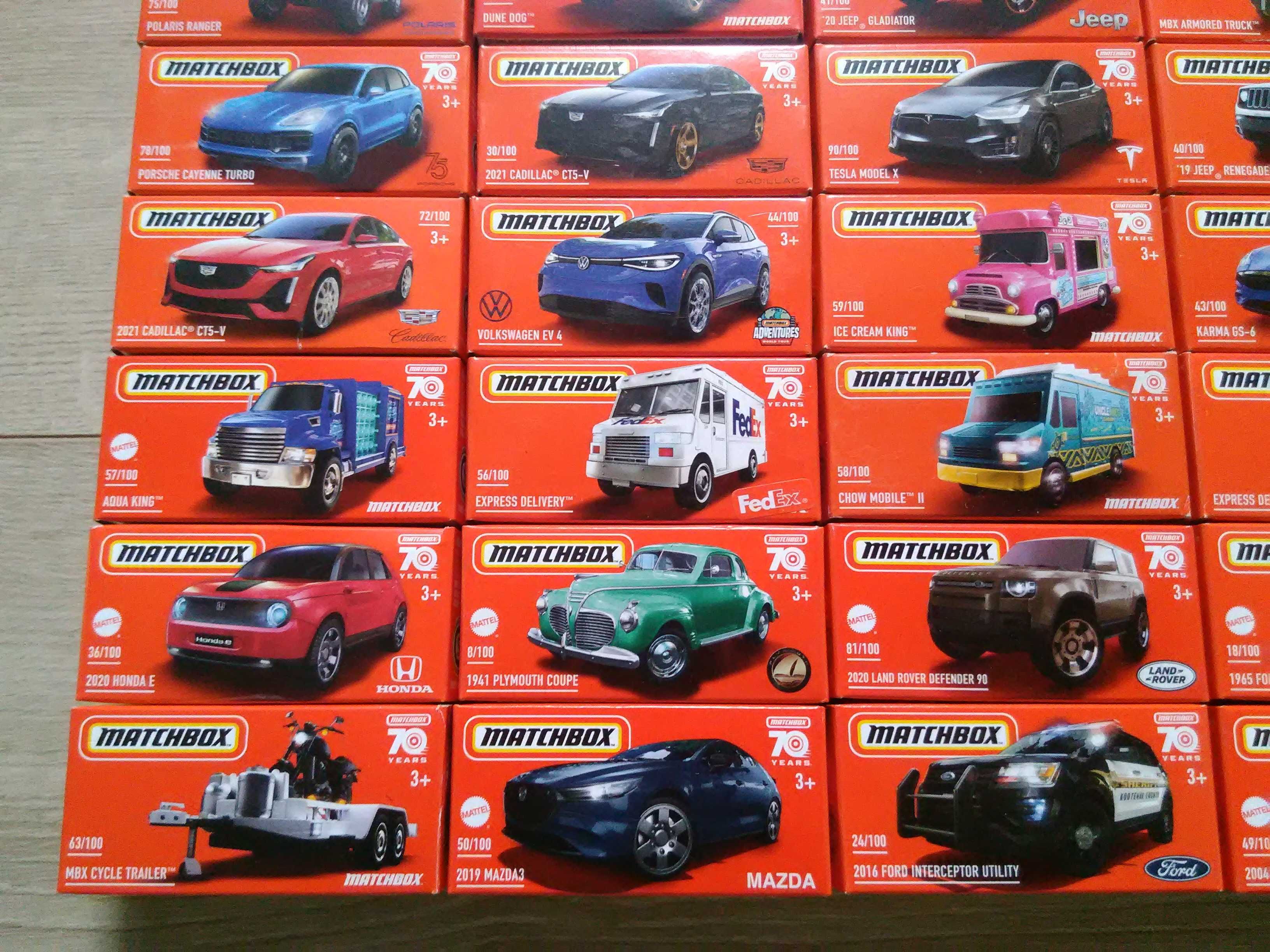 NOWE modele MATCHBOX w kartonikach samochód auto unikat