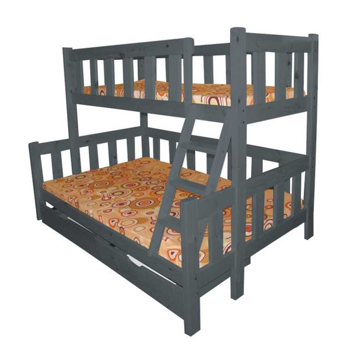 Nowe Łóżko łóżka piętrowe potężne mocne 3 osobowe Producent Wysyłka