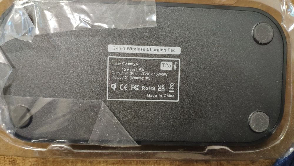 Бездротова зарядка для Apple Watch та iPhone (і інші тел.) одночасно