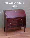 Escrivaninha retro vintage antiguidade