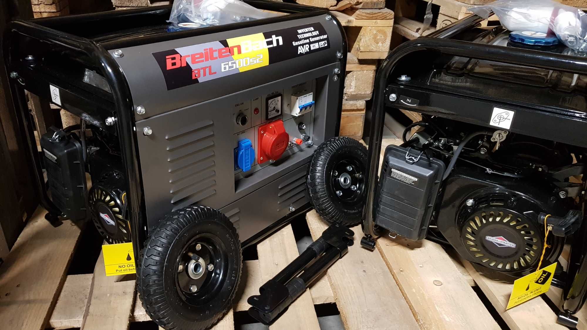 Agregat prądotwórczy, generator prądu BreitenBach btl 6500s2