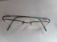 Oprawki do okularów (ze szkłami)/ okulary srebrno-niebieskie