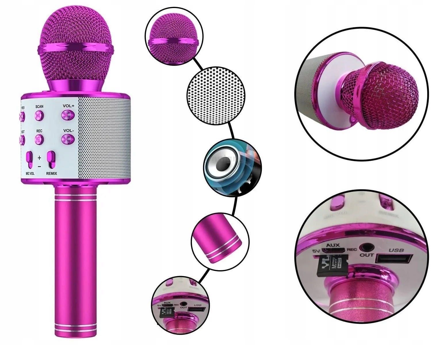 Mikrofon karaoke bluetooth