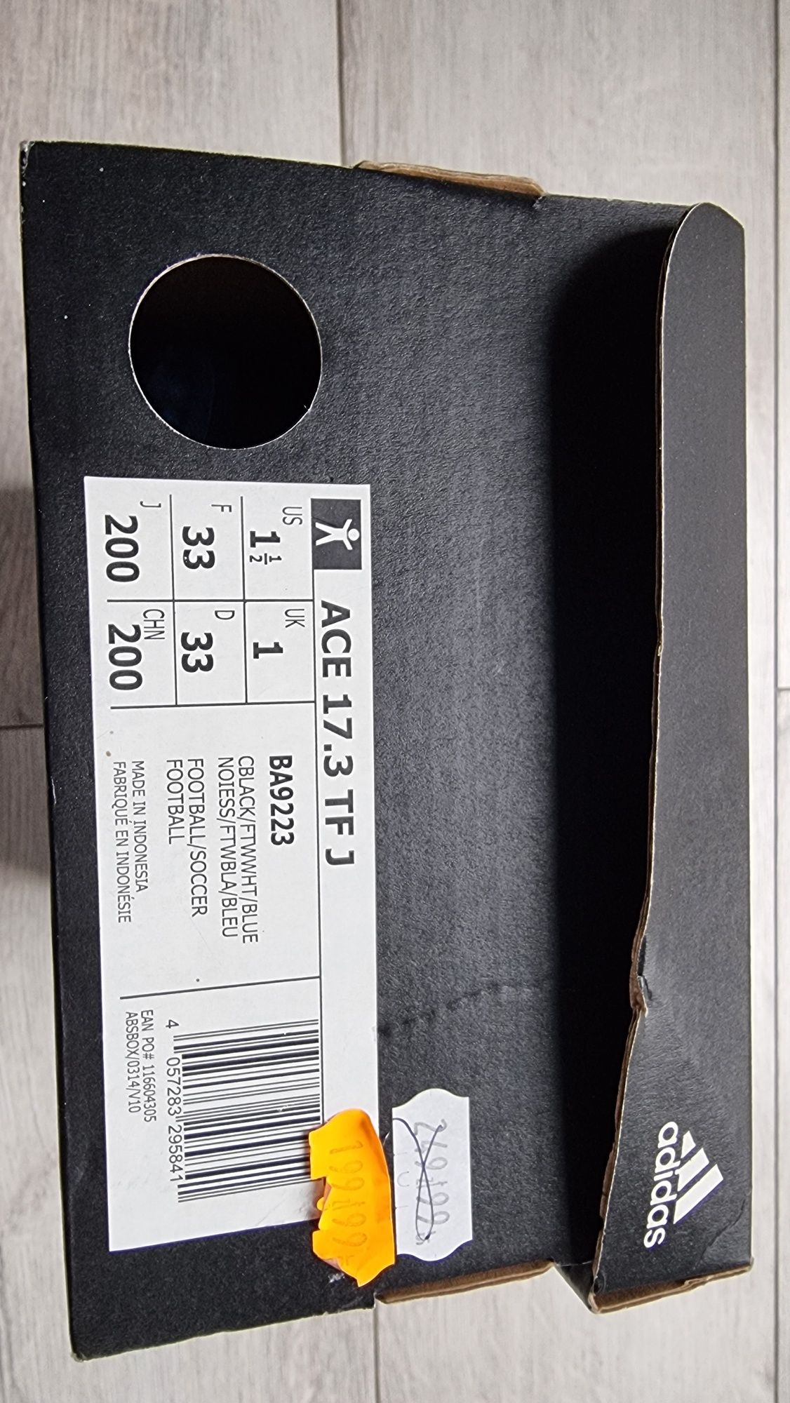 Buty do piłki Adidas Ace 17.3 TF turfy roz. 30 (20cm)