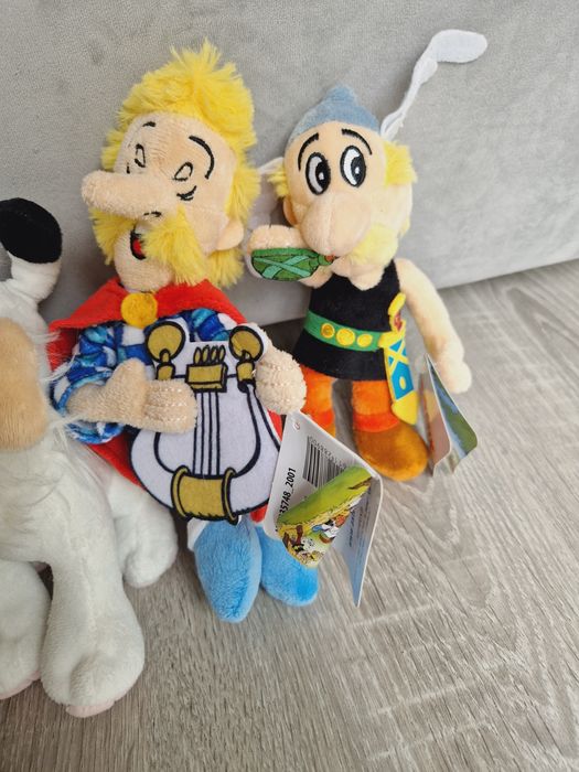 Pluszowe zabawki Astelix i Obelix