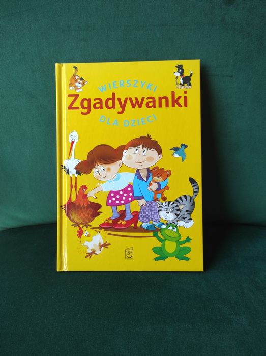 Książka wierszyki zgadywanki dla dzieci
