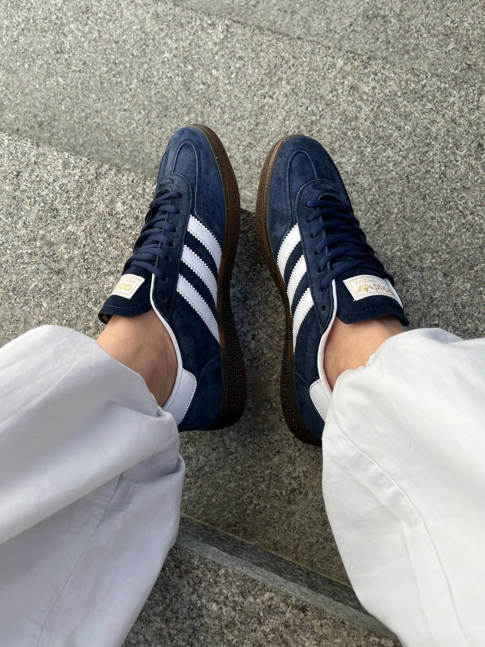 Жіночі кросівки Adidas Spezial Blue/White