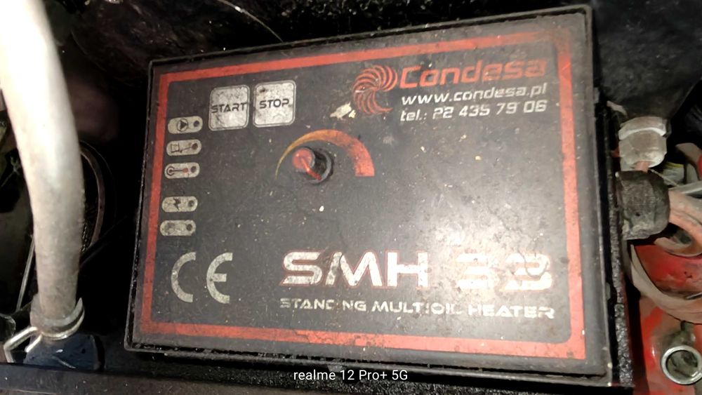 Piec do ogrzewania SMH33 olej opałowy