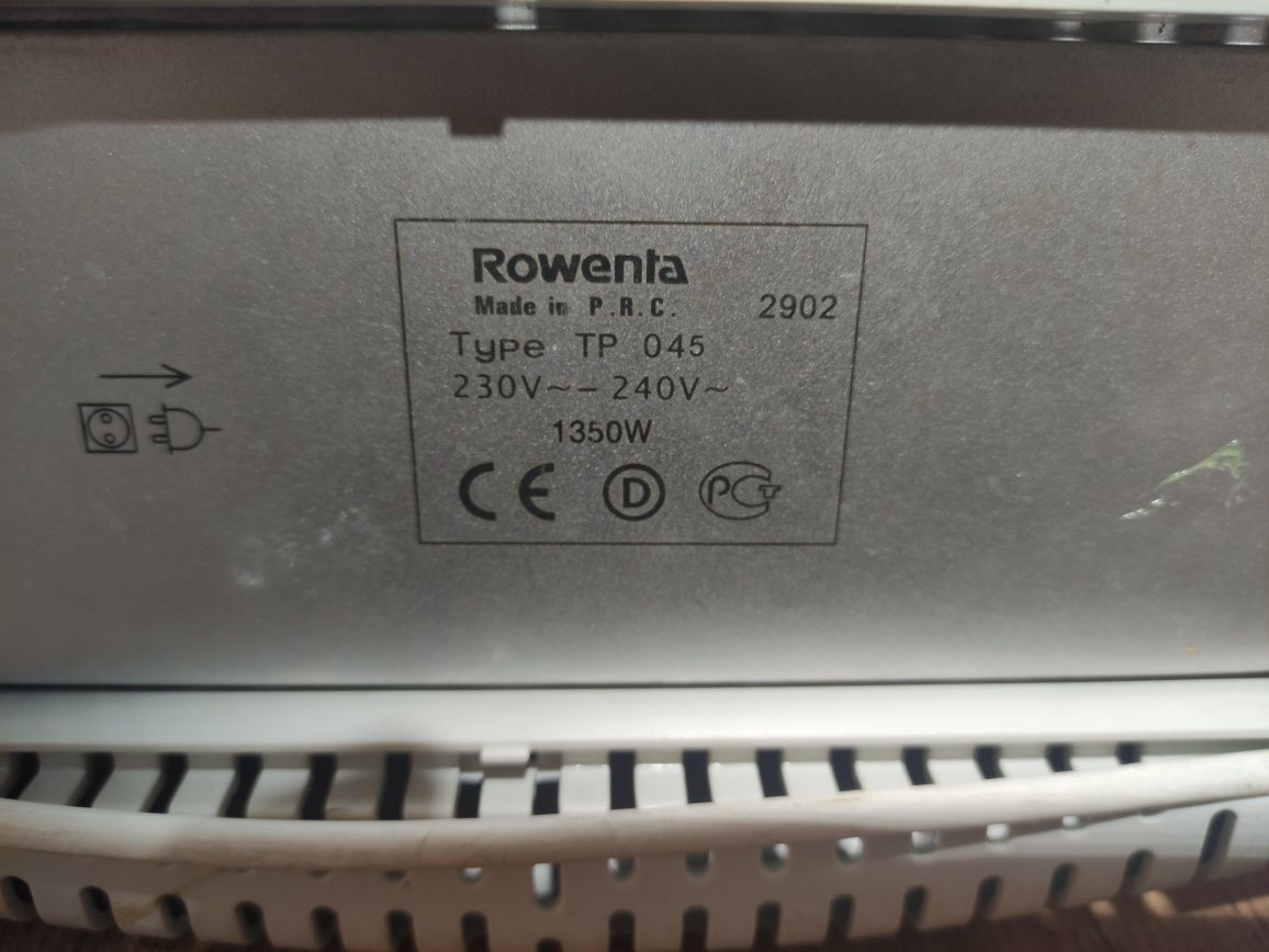 Toster opiekacz Rowenta TP 045 Sprawny 1350W